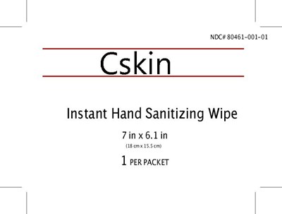 Cskin (Hand Sanitizing Wipes  Cskin Page 001)